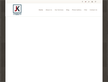Tablet Screenshot of jkconstructiongroup.net